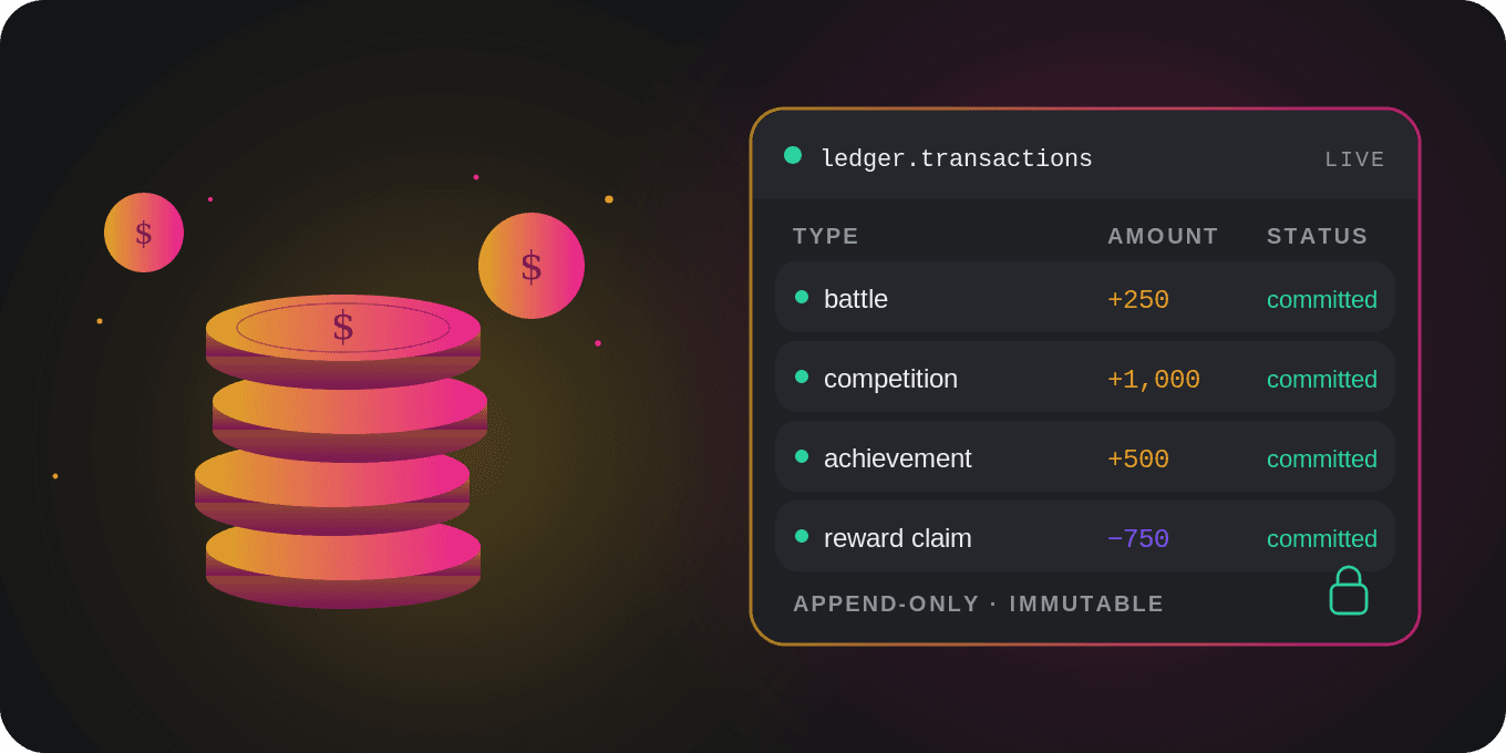 New coin ledger: accurate, auditable, built to last